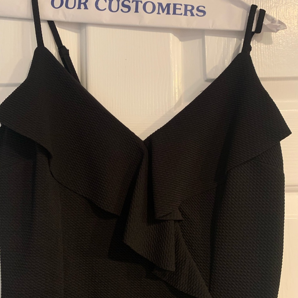 Suzanne Betro Black slip dress